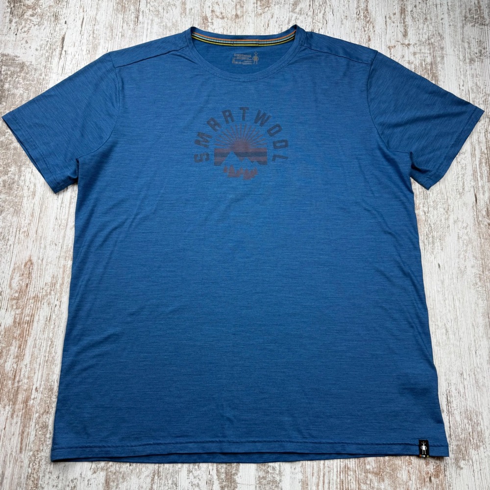 Smartwool Merino Sport 150 Graphic Tee Base Layer Mens XL Short Sleeve Shirt